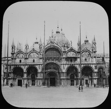 ANTIQUE Magic Lantern Slide