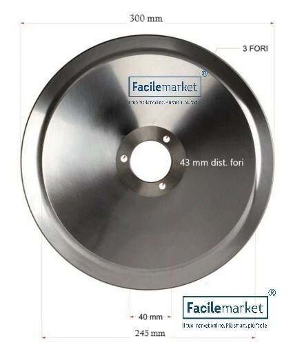Lame per affettatrice rasspe - affettatrice,