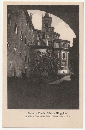 Monte oliveto maggiore - maggiore, siena
