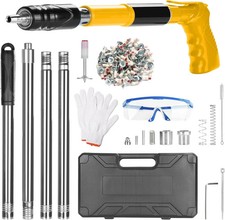 Pistola Manuale Sparachiodi Con 120 Chiodi Tondi, Pistola a 5 Marce