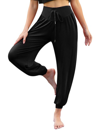 Pantaloni harem donna yoga - pantaloni,