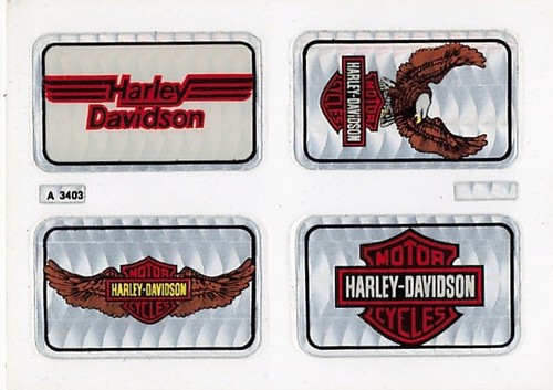Adesivi casco harley davidson - harley,