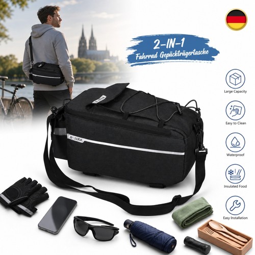 Borsa portapacchi 2in1 10l - borsa,