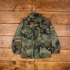 Giacca militare vintage S anni 80 M65 US ARMY multicolore
