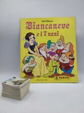 BIANCANEVE E I 7 NANI  ALBUM VUOTO + SET FIGURINE COMPLETO DISNEY PANINI 1994
