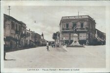 cb740 cartolina cattolica piazza ferrari monumento ai caduti rimini