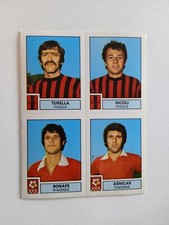 FIGURINA CALCIATORI PANINI 1975/76 FOGGIA TURELLA/... n 425/505 CON VELINA