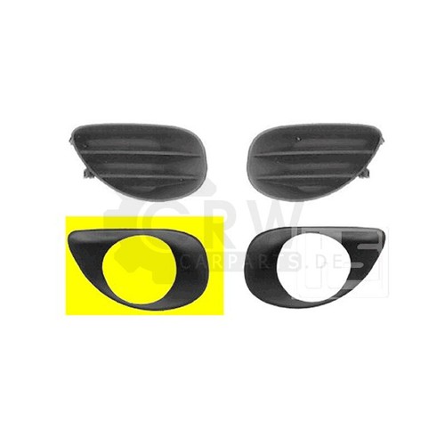 Griglia ventilazione paraurti