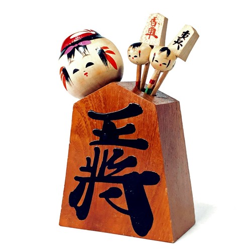 Bambola giapponese kokeshi - bambola,