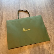 Borsa shopping Harrods verde -
