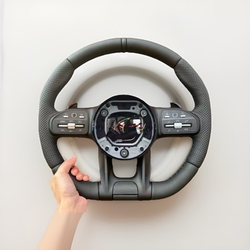 Volante pelle con comandi - con,