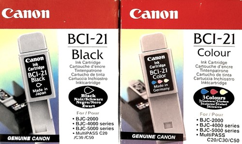 Canon bci black 2 - canon, bci-21