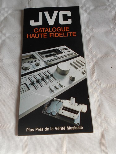 Catalogo audio jvc anni - hi-fi,