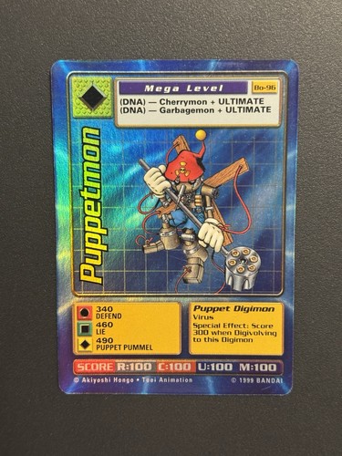 Puppetmon holo foil - puppetmon,