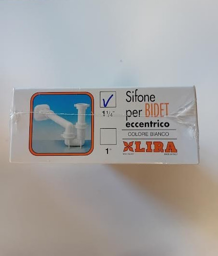 Sifone bagno eccentrico lira - eccentrico,