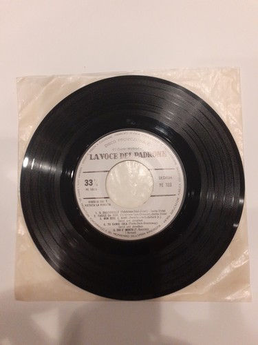 Disco promo no - disco, giri