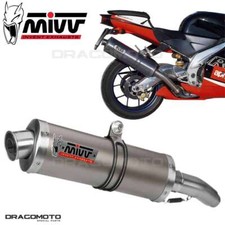 Scarico APRILIA RSV 1000 2000 2001 MIVV Oval Titanio