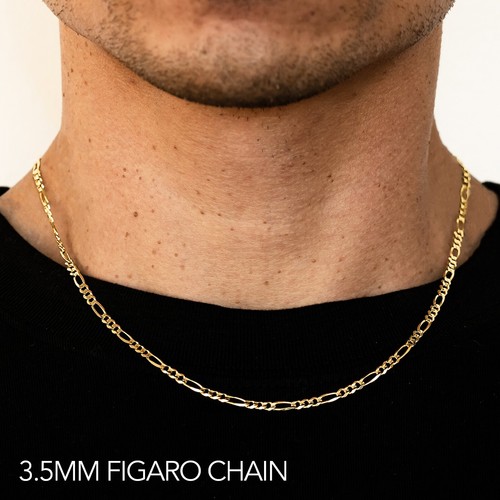 Bracciale catena figaro oro - bracciale,