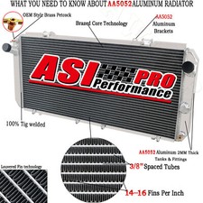 ASI Aluminum 2 Row Radiator