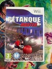 Petanque Master NINTENDO WII Ottimo Completo Pal Eur