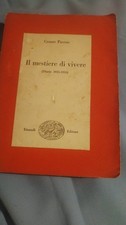 PAVESE, Cesare Il mestiere di
