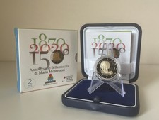 2 euro Proof Italy 2020 BE Italien Maria Montessori In Box With Certificate