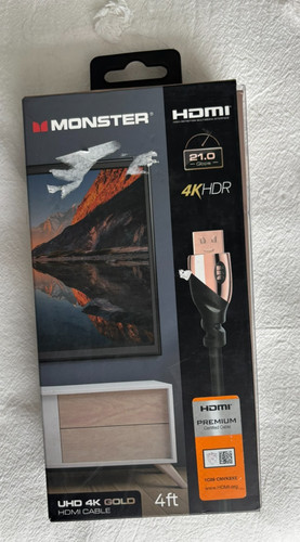 Monster uhd hdr gold cavo - monster,