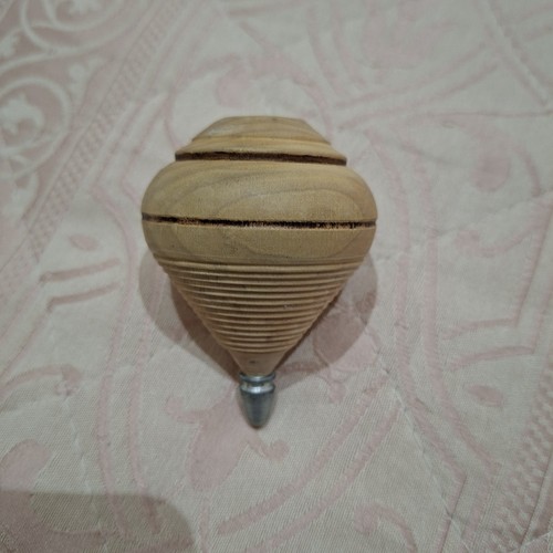 Trottola vintage legno - vintage,