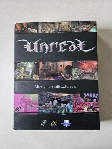 Unreal big box rom gioco - unreal, cd-rom