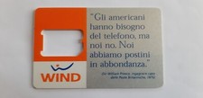 TESSERA SUPPORTO SIM CARD WIND Collezionismo schede, ed altro, telefonico