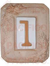 NUMERO CIVICO TERRACOTTA numeri civici e cornice ceramica esterni