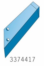 Aletta per Aratro Ama Lemken 3374417 Sx Made in Italy