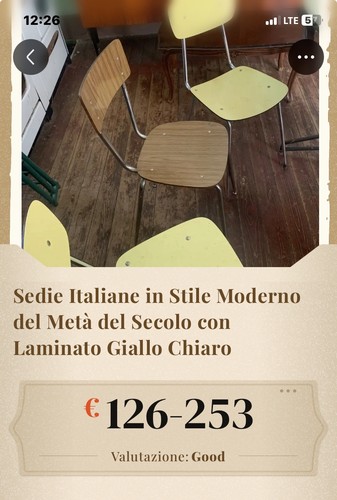 Sedie italiane stile - sedie,