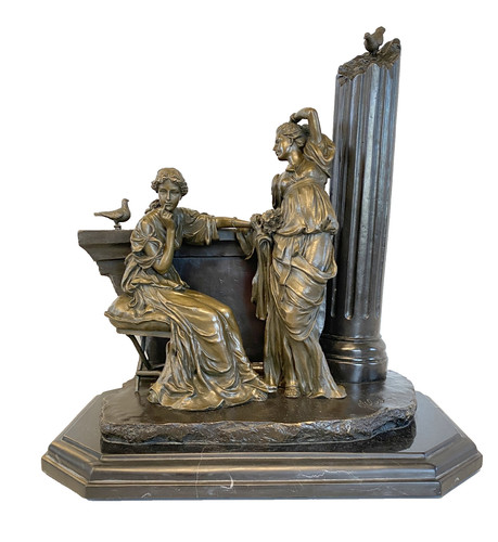 Scultura neoclassica bronzo - scultura,