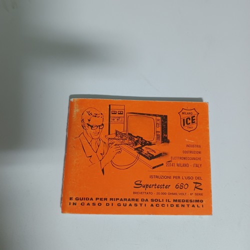 Manuale supertester 680r - manuale,