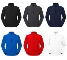 FELPA UOMO DONNA MEZZA ZIP IN