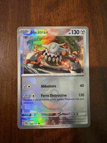 Carte pokémon heatran - -,