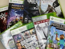 Microsoft Xbox 360 Games W/