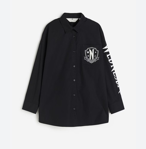 Camicia ragazza nera - camicia,