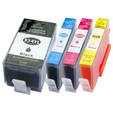 4 cartucce stampante XL + chip