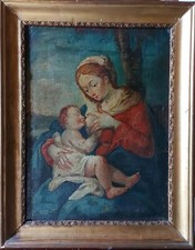 Madonna che allatta antico