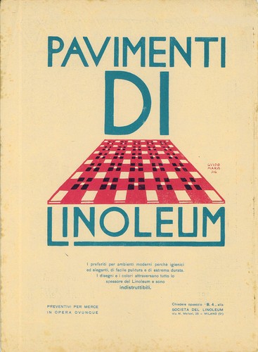Pubblicità linoleum - pubblicità,