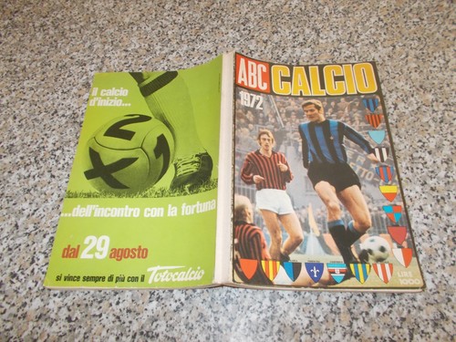Abc calcio 1972 almanacco - calcio,