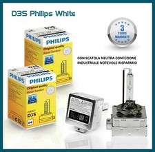 COPPIA Philips D3S Lampade Xenon Hid 35W Bianco Anabbaglianti AUDI BMW SEAT