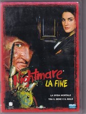 NIGHTMARE 6 LA FINE DVD Robert Englund  Johnny Depp Alice Cooper Ottimo M08636