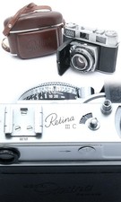 Kodak Retina 3C IIIC big C Type 028 w/ Xenon 50mm F2 Lens C Red with case.
