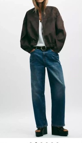 Bomber donna zara scamosciato - donna,