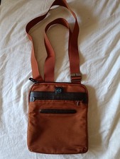 Borsello Piquadro arancione - pelle e tessuto -  nuovo