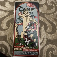 Camp Coffee Vintage Enamel