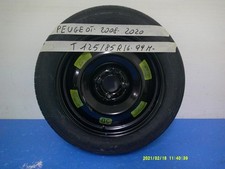 PEUGEOT 2008 ANNO 2020 RUOTA RUOTINO DI SCORTA 125/85 R 16-99M